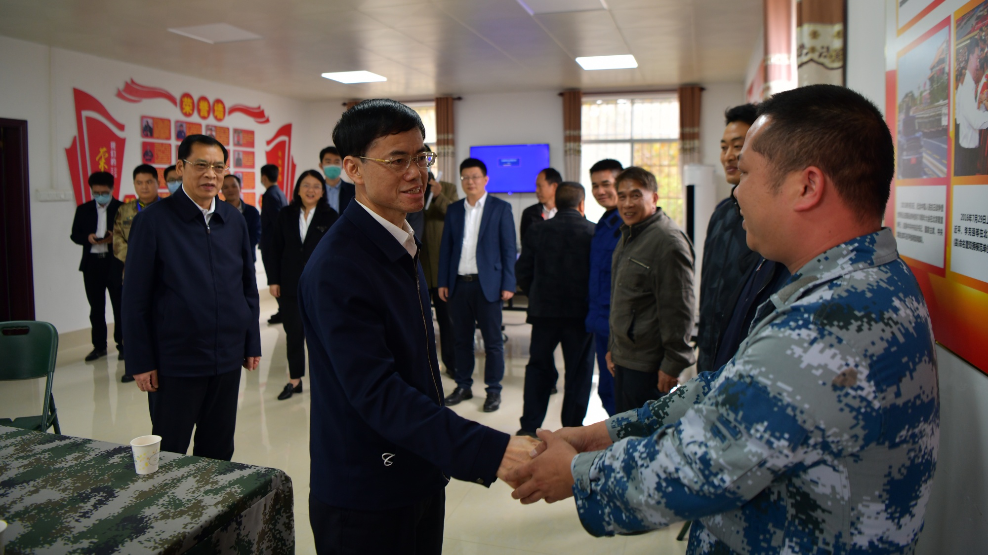 裴金佳带队到广西开展党的二十大精神宣讲并调研退役军人工作