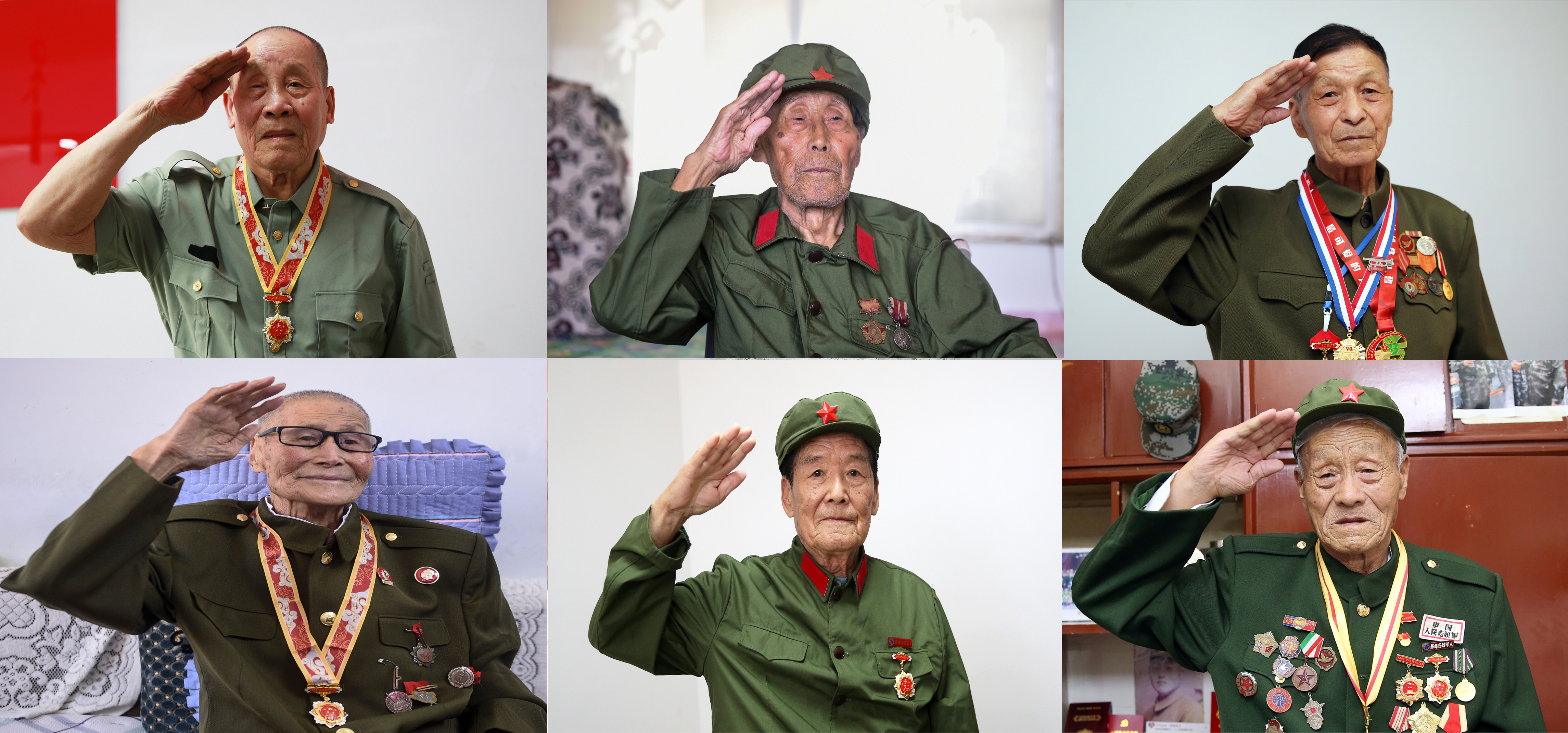 07：“寻访老兵足迹，讲好英雄故事，传承红色精神”主题宣传活动中部分老兵敬礼肖像。.jpg